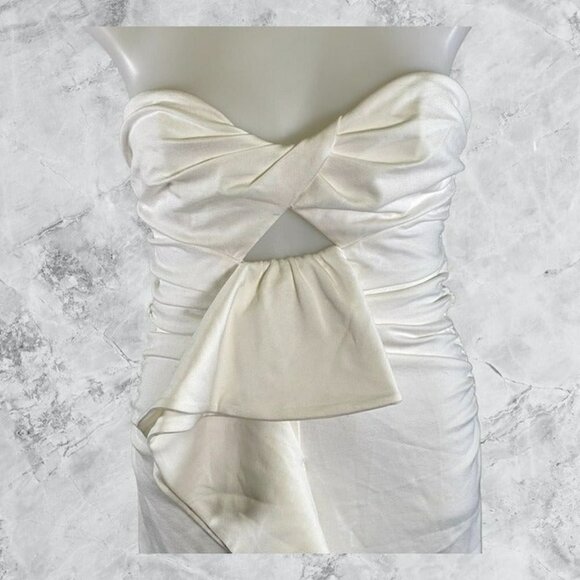 Michael Costello x REVOLVE Dorothea Dress - Ivory - Picture 6 of 9